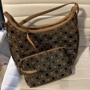 EUC luxury Salvatore Ferragamo shoulder bag with inside bag